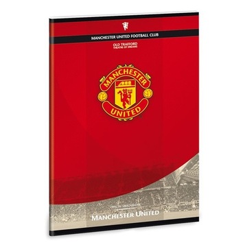 Manchester United zeszyt A4 kratka 40k 6694