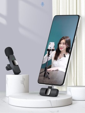 2 беспроводных микрофона USB-C и IPHONE