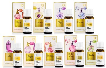ZESTAW 9 OLEJKÓW PERFUMOWANYCH 10 ML