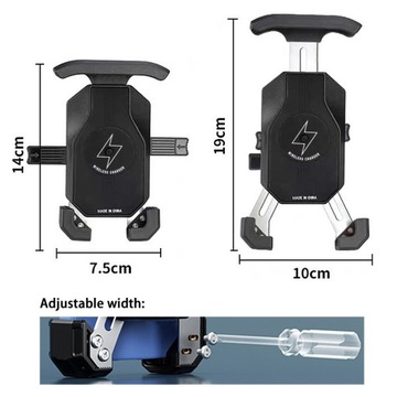 USB индукционное зарядное устройство мотоцикл держатель телефона Держатель Двигатель Двигатель вибрации
