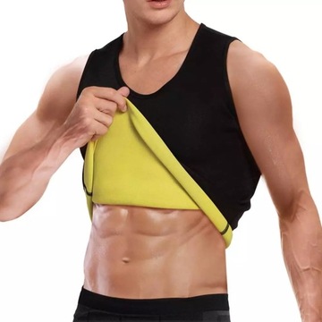KOSZULKA NEOPRENOWA TERMO SHAPER ODCHUDZAJĄCA DO ĆWICZEŃ 5XL