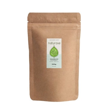 Kolagen rybi z witaminą C naturove 500g białko kości stawy witamina C