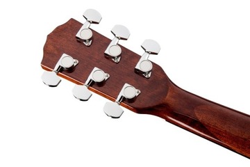 Электроакустическая гитара Fender CD-60SCE полностью из красного дерева