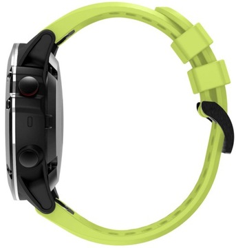 LIME Garmin FENIX 7X сапфировый ремешок с солнечной батареей
