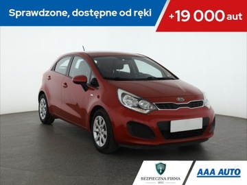 Kia Rio III Hatchback 3d 1.2 DOHC CVVT 85KM 2014 Kia Rio 1.25 CVVT, Salon Polska, Serwis ASO