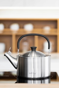 ЧАЙНИК СО СВИСТОЛКОМ DIAMANTE MAT VIALLI DESIGN 1.5
