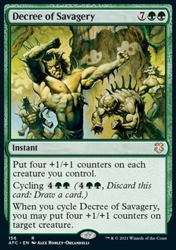 Decree of Savagery (Commander: AFR)