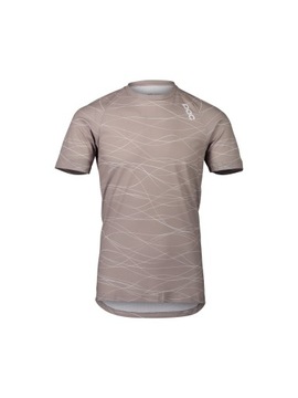 KOSZULKA MTB POC MTB PURE TEE LINES GREY M