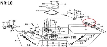 КПЛ. РАСПРЕДВАЛ Quad TGB BLADE 425cc OEM!