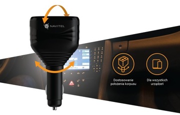 Распределитель автомобильного прикуривателя Navitel USP55 Pro