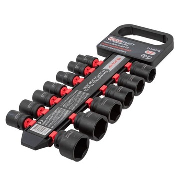 ZESTAW NASADEK UDAROWYCH 13 ELEMENTÓW 1/2 FORCEKRAFT 10 - 32 MM FK4139MPB