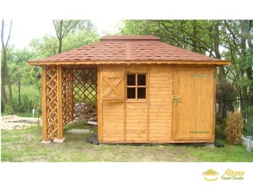 DREWUTNIA MROCZEK 4-СТУПЕННАЯ КРЫША 3x4,5 ПРОИЗВОДИТЕЛЬ