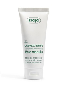 ZIAJA LIŚCIE MANUKA PASTA OCZYSZCZAJĄCA ZASKÓRNIKI