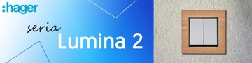 HAGER Lumina2 Одинарная белая рамка WL5010
