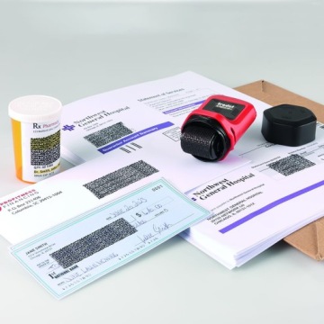 PIECZĄTKA TRODAT ID PROTECTOR 3w1 DO LISTÓW KARTONÓW OCHRONY DANYCH ROLLER