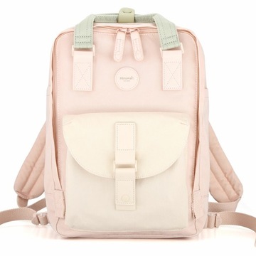 Plecak do samolotu Himawari HM200 na laptopa 13,3 14,1 różowo-niebieski