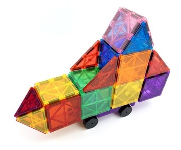 МАГНИТНЫЕ БЛОКИ 3D MAGNETIC 45 шт. Учебная панель