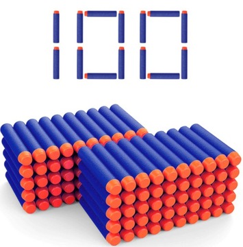 100 дротиков для NERF SHOT ARTS CARTRIDGES