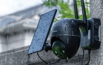 Уличная солнечная камера Wi-Fi 2K с аккумулятором +32 ГБ