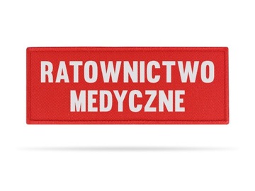RATOWNICTWO MEDYCZNE NASZYWKA CZERWONA ODBLASKOWA