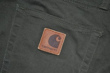 CARHARTT REBEL PANT SPODNIE MATERIAŁOWE GREEN MEN 34/32