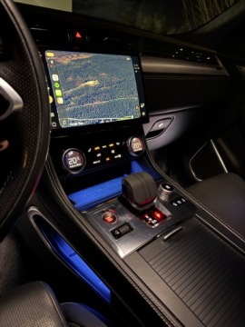 Jaguar F-Pace SUV Plug-In 2.0 P PHEV 404KM 2022 Jaguar F-Pace P400e AWD HSE Windsor Masaże Panorama Koła 21' Serwis! FV 23%, zdjęcie 17