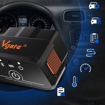 VGATE ICAR 2S BT 3.0 OBD2 ELM327 ДИАГНОСТИЧЕСКИЙ ИНТЕРФЕЙС НОВЫЙ УЛУЧШЕННЫЙ PL