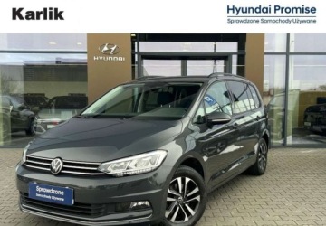 Volkswagen Touran III 1.5 TSI EVO 150KM 2021 Volkswagen Touran 150KM Automat HAK Salon Polska Bogate wyposazenie F