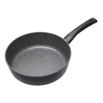 Patelnia Marmurowa Głęboka 28cm Indukcja GAZ PT32