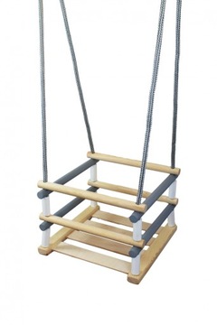 РАЗНОЦВЕТНЫЕ ДЕРЕВЯННЫЕ КАЧЕЛИ 