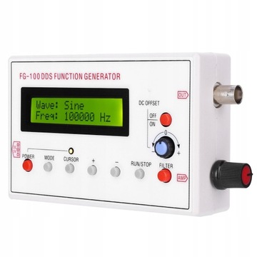 1HZ-500KHz DDS generator sygnału funkcjonalnego