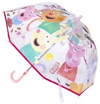 Świnka Peppa Pig Głęboki Parasol Parasolka Dzieci
