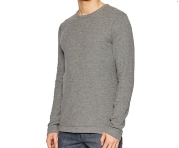 HUGO BOSS Tempest 1 Sweter Męski Szary XXL