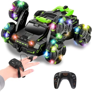 Auto Dálkově Ovládané Rc Rukou Gesty Dálkové Ovládání Auto Led Podsvícení 4WD