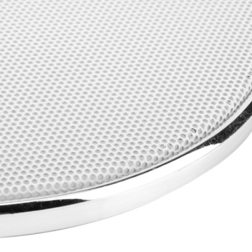 5-дюймовая пластиковая рамка Белая сетка Автомобильный аудио динамик Крышка