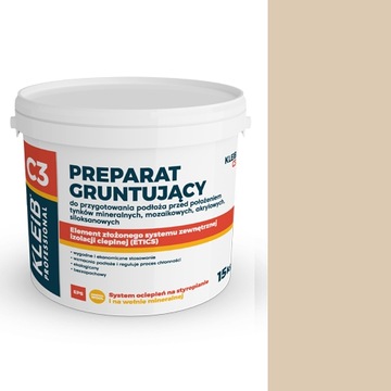KLEIB C3 PREPARAT GRUNTUJĄCY PODKŁAD INDIE 15KG