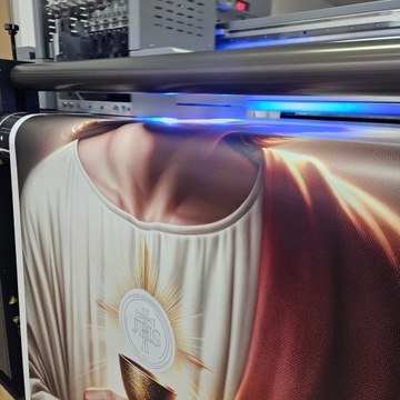 Баннер для Тела Христова, Иисус 100х200 см, оформление, Алтарный декор