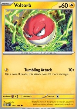Oryginalna Karta Pokemon Scarlet & Violet 151 - Voltorb MEW 100