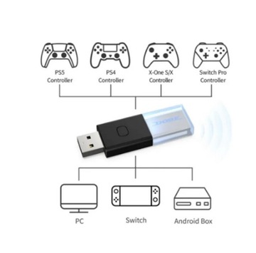 TY-1803 DOBE Adapter 2 pad PC Xbox PlayStation Switch