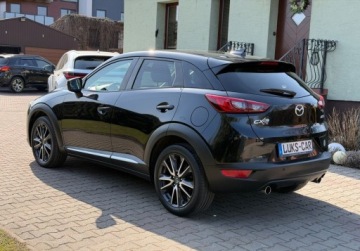 Mazda CX-3 Crossover 2.0 SKY-G 120KM 2017 Mazda CX-3 2,0 120KM FULL LED Navi Key-Less Skora Bezwypadkowy Serwisowany, zdjęcie 37