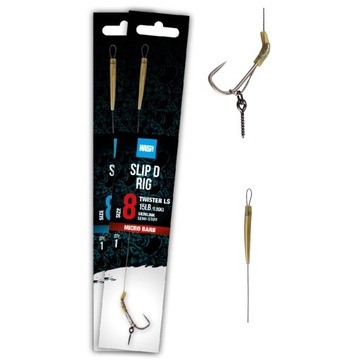 Nash Slip D Rig Size 6 Barbless - T6412