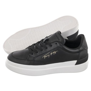 Sneakersy Tommy Hilfiger Signature Leather Sneaker