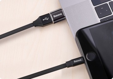 МИНИ-АДАПТЕР BASEUS USB-C 2.4A OTG АДАПТЕР ДЛЯ ТЕЛЕФОНА НОУТБУКА