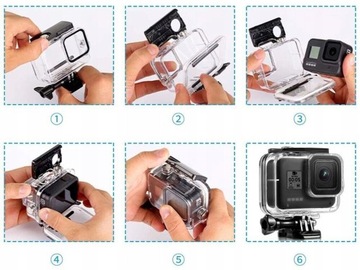 Водонепроницаемый чехол GoPro Hero 9 10 Session, 60 м