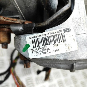 Vairo kolonėlės mechanizmas MERCEDES-BENZ CL (C216) A2214620041 31153943 4.7L – nuotrauka 8