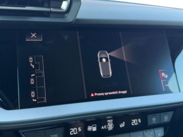 Audi A3 8Y S3 Sportback Facelifting 2.0 TFSI 333KM 2025 Audi S3 Sportback Pikowane fotele Head Up Sonos Ambiente Pro Kamera Gwaran, zdjęcie 17