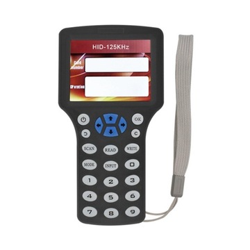 Считыватель RFID-карт HID-копировальный аппарат для карт с ЖК-экраном, CUID, белые идентификационные карты