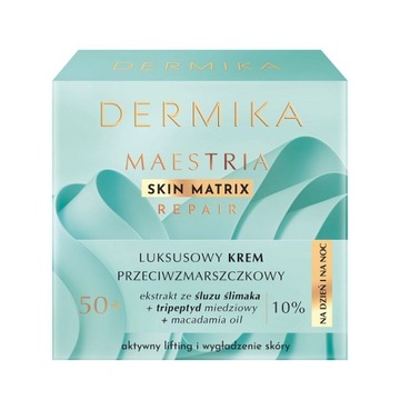 DERMIKA Maestria luksusowy KREM przeciwzmarszczkowy do Twarzy 50ml 50+