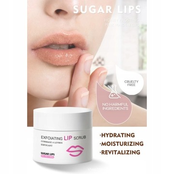 Осветляющий скраб-бальзам для губ удаляет тусклые губы