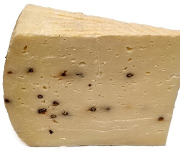 SER OWCZY PECORINO STAGIONATO BIANCO Z CZARNYM PIEPRZEM Smaki Sycylii 300g